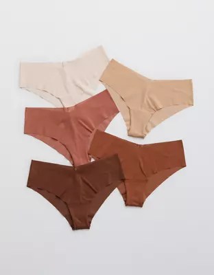 Aerie No Show Cheeky Underwear 5-Pack