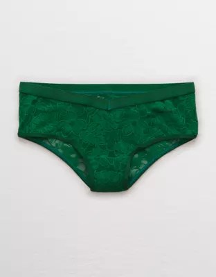 Aerie Mesh Palm Lace Cheeky Underwear