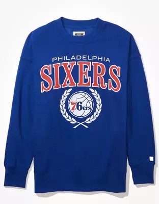 Tailgate Women's Philadelphia 76ers Oversized Fleece Sweatshirt