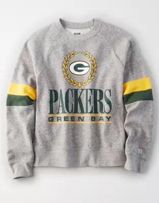 Tailgate Women's Green Bay Packers Raglan Sweatshirt