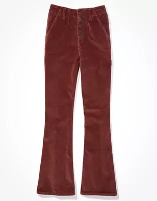 AE Super HighWaisted Corduroy Flare Pant