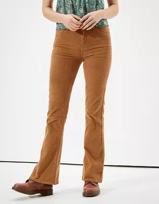 AE Super HighWaisted Corduroy Flare Pant