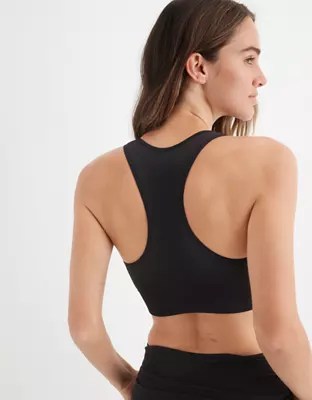Aerie Seamless Padded Longline Racerback Bralette