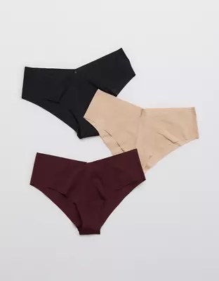 Aerie No Show Cheeky Underwear 3Pack