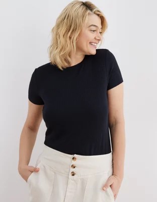 Aerie Real Soft® Ribbed Sleep TShirt