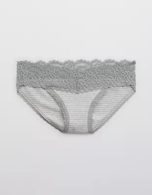 Aerie Cotton Eyelash Lace Bikini Underwear