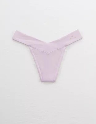Aerie Real Me High Cut Thong Underwear