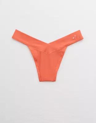 Aerie Real Me High Cut Thong Underwear