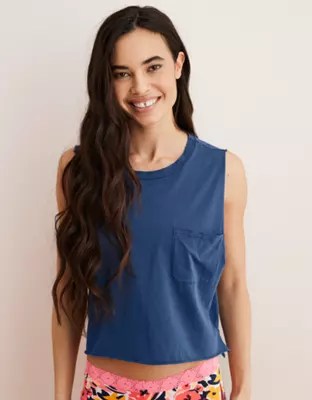 Aerie Distressed Boyfriend Tank
