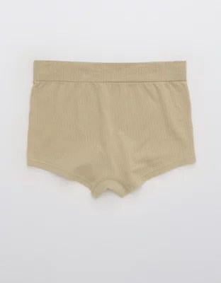 Aerie Ribbed Seamless Boyshort Underwear