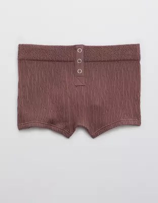 Aerie Seamless Snap Cheeky Boyshort Underwear