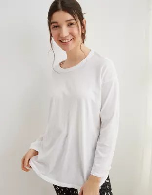 Aerie Boyfriend Oversized Long Sleeve TShirt