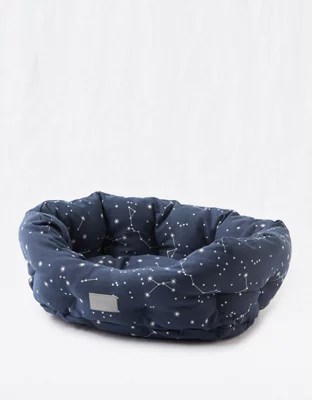 Fringe Star Print Dog Bed Medium