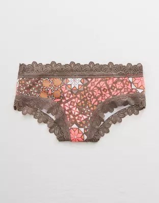Aerie Lace Trim Cheeky Underwear