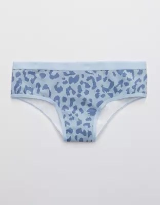Aerie Cotton Leopard Cheeky Underwear