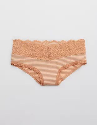 Aerie Cotton Eyelash Lace Cheeky Underwear