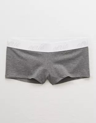 Aerie Cotton Logo Boyshort Underwear