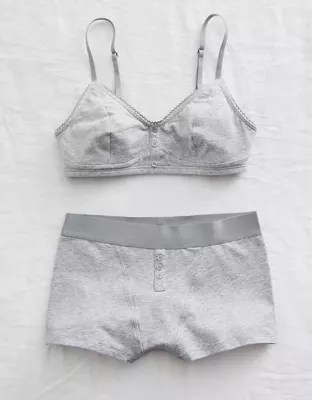 Aerie Cotton Sleep Cheeky Boyshort Underwear