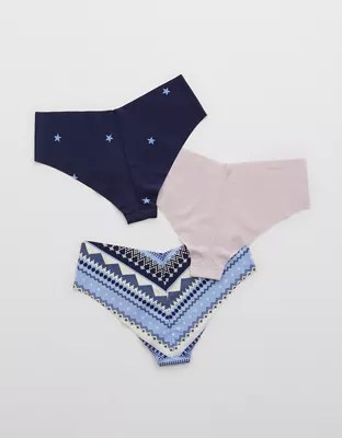Aerie No Show Cheeky Underwear 3Pack