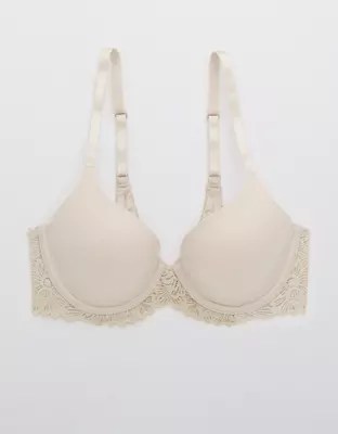 Aerie Real Sunnie Full Coverage Lightly Lined Blossom Lace Bra