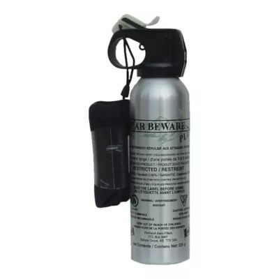 Bear Beware Plus Bear Spray 225g with Holster Atmosphere.ca