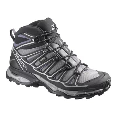 Salomon Women's X Ultra Mid 2 GTX Day Hiking Boots Grey/Black