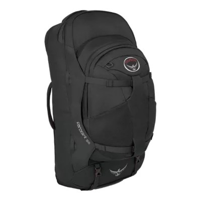 Osprey Farpoint 55L Travel Pack Volcanic Grey Atmosphere.ca