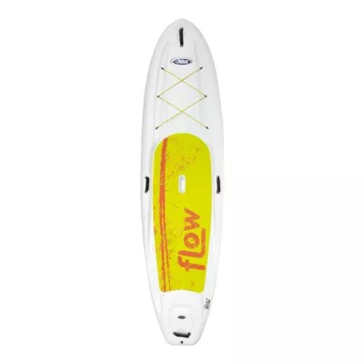 Pelican Flow 106 Paddle Board White/Yellow Atmosphere.ca