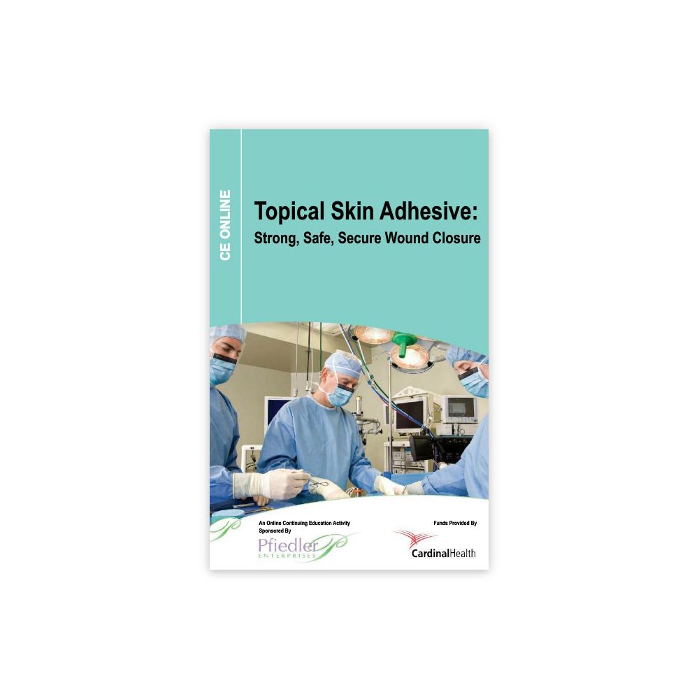 Topical skin adhesive Strong, safe, secure wound closure