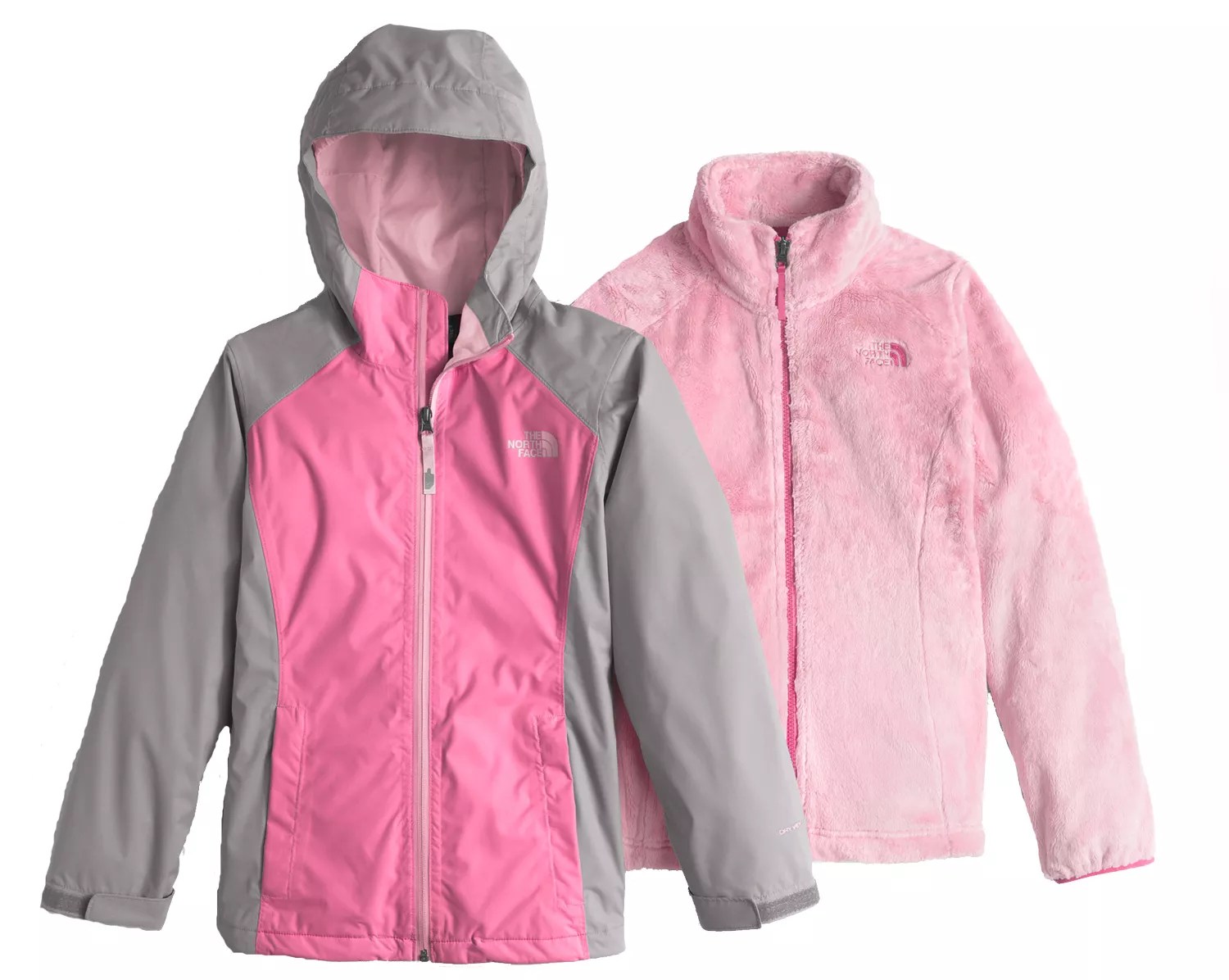 Girls 3 In 1 Winter Coats Han Coats