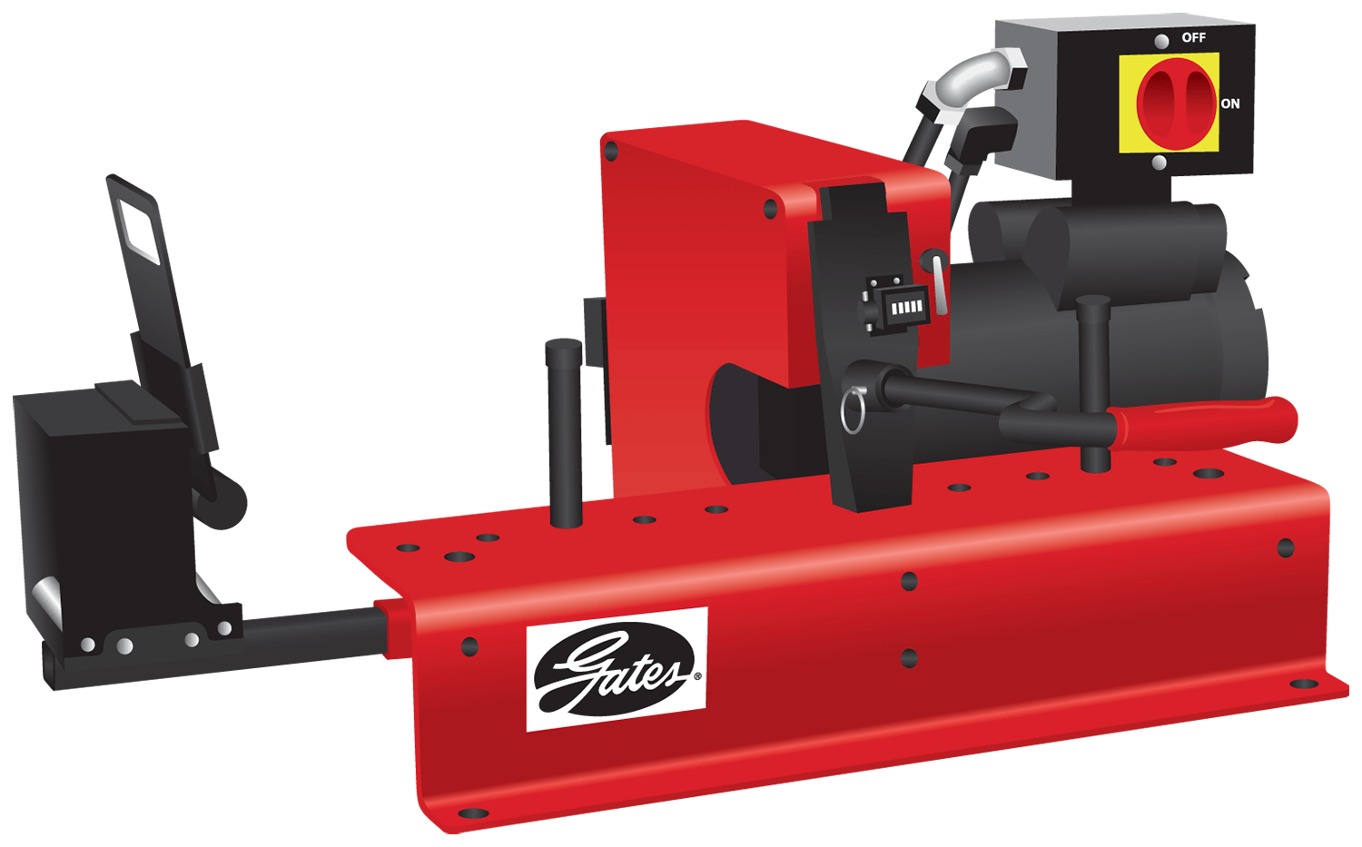 Gates® Hose Cutter Model 2" 6 Wire Shop Saw Hydraulic Equipment and