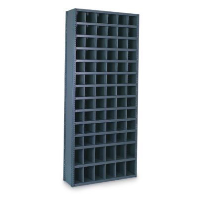 Edsal Steel Bin Shelving 36x18x85″ (34) (6) 12x18x12″ (4) 18x18x9