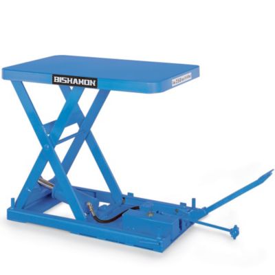 Bishamon Compaclift Lift Tables 6311/2″ Lift Height Blue Abaxo