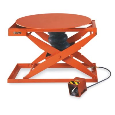 Presto Accuload Pneumatic Pallet Positioner 43″ Dia. Platform