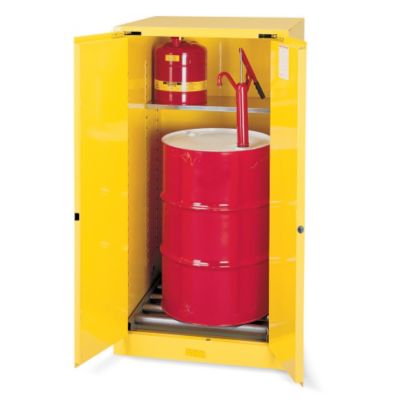Justrite Suregrip Ex Horizontal Drum Storage With Rail Bottom