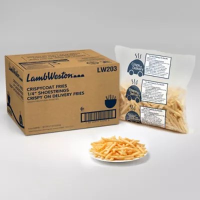 Lamb Weston® Crispy on Delivery Fries 1/4" Shoestrings Lamb Weston®
