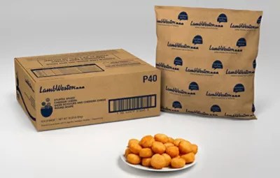 Lamb Weston® Stuffed Spudz® Cheddar Cheese, Round Shape Lamb Weston®