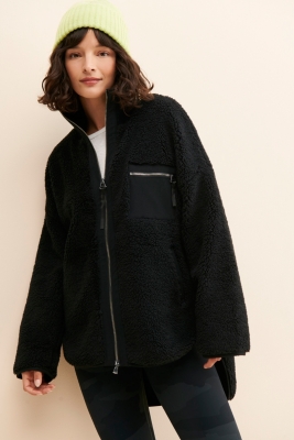 Marney Oversized Fuzzy Jacket Nuuly