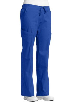 White Cross Confetti Cool vneck print scrub top Scrubs & Beyond