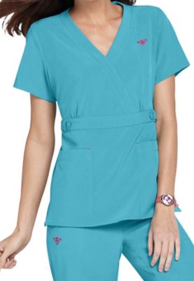 Med Couture Work of Art print scrub top Scrubs and Beyond