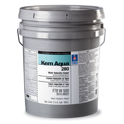 Kem Aqua 280 Water Reducible Enamel General Industrial Coatings