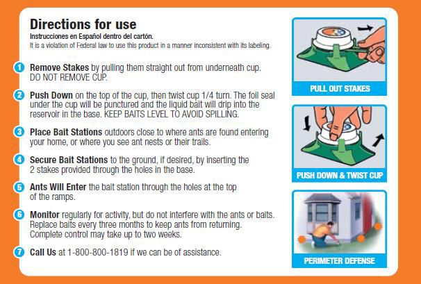 Outdoor Bulk Ant Control 12 Pack TERRO® Bait Stations