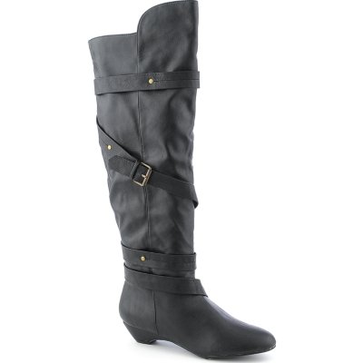 Madden Girl Zippedd womens kneehigh boot