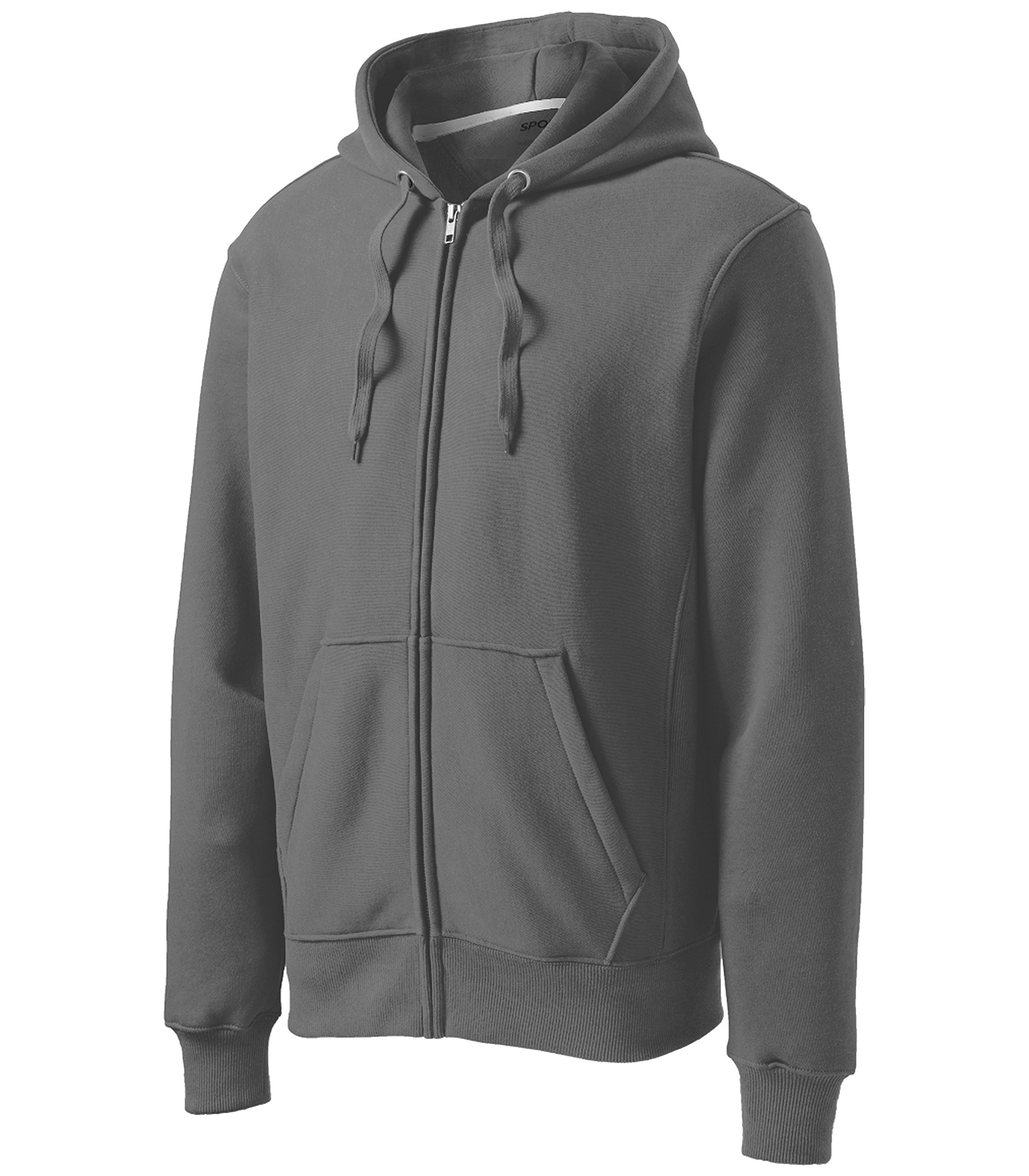 AMP_US SportTek® Super Heavyweight FullZip Hooded Sweatshirt