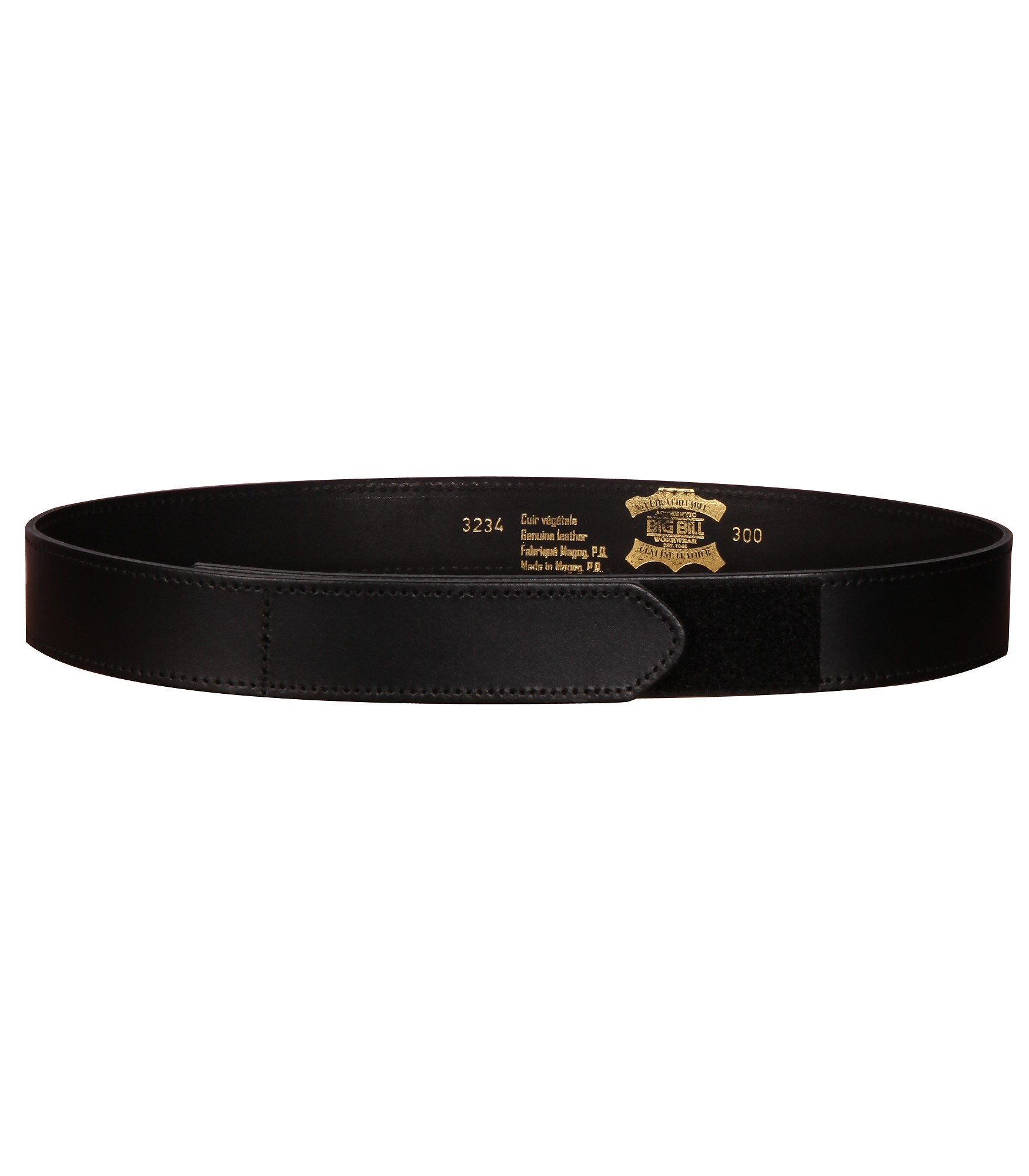 AMP_CA Big Bill® Leather Belt w/ Velcro Closure