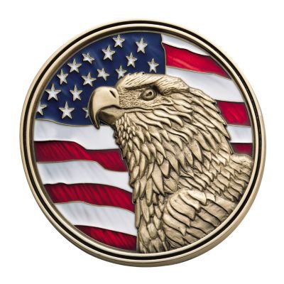 LifeStories Keepsake Medallion Eagle Batesville