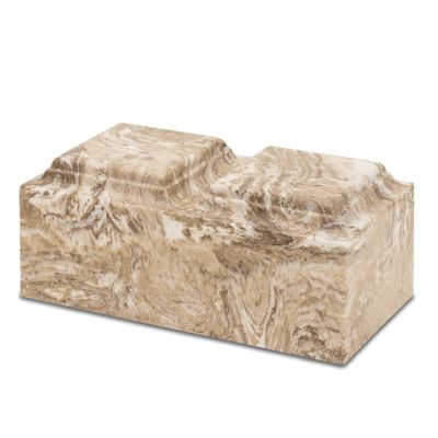 Khaki Synthetic Marble Urn Batesville