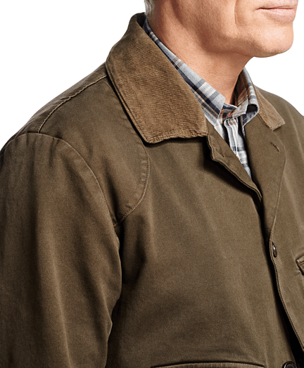 Men's Brooks Brothers and Beretta Green Cotton Jacket Brooks Brothers