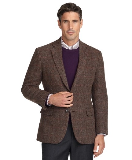 Madison Fit Herringbone Sport Coat Brooks Brothers