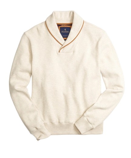 Men's Shawl Collar Knit Jersey